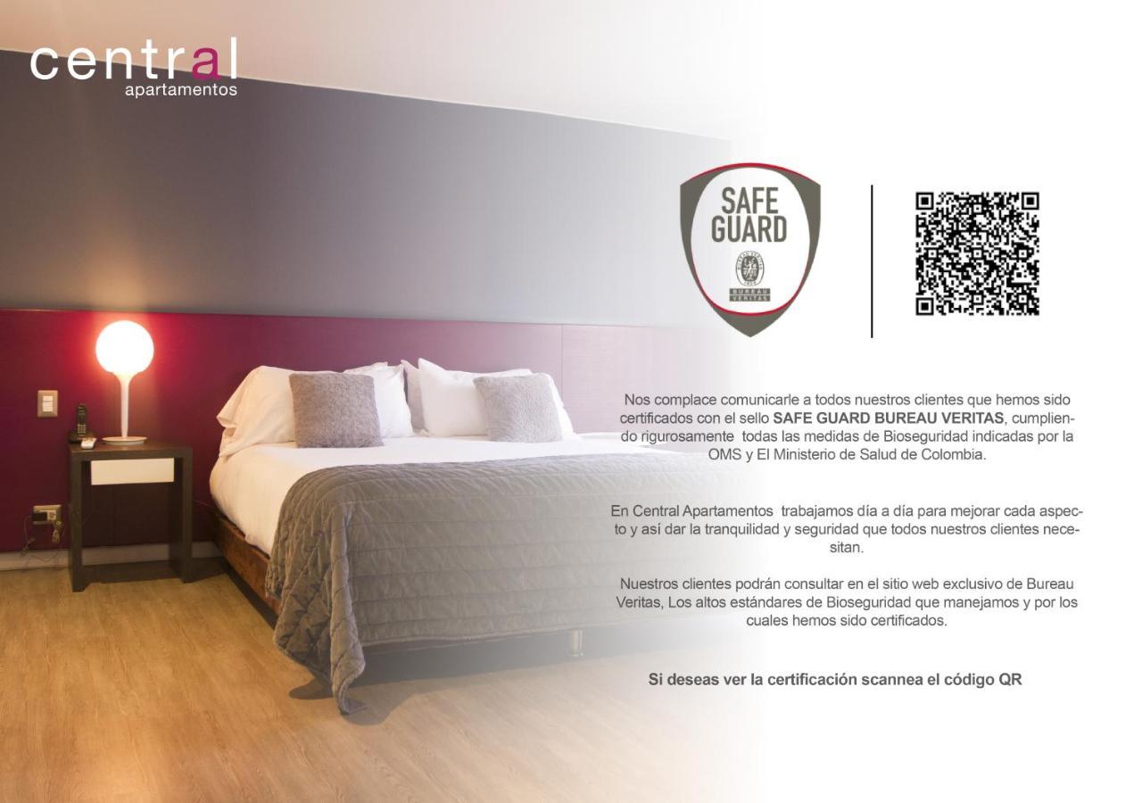 Central Apartamentos Bogotá Kültér fotó